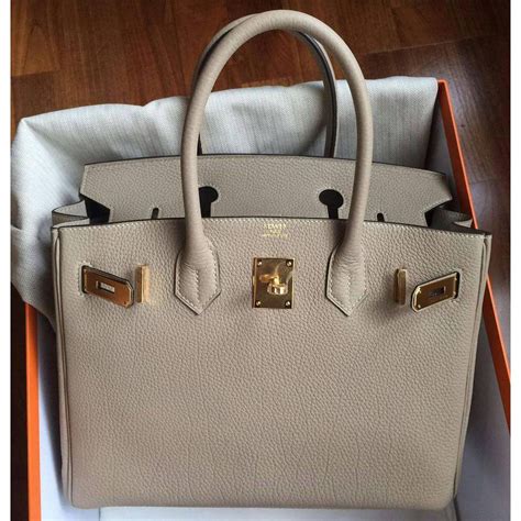 hermes birkin gris tourt|HERMES Togo Birkin 30 Gris Tourterelle .